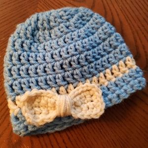 Handknit infant hats